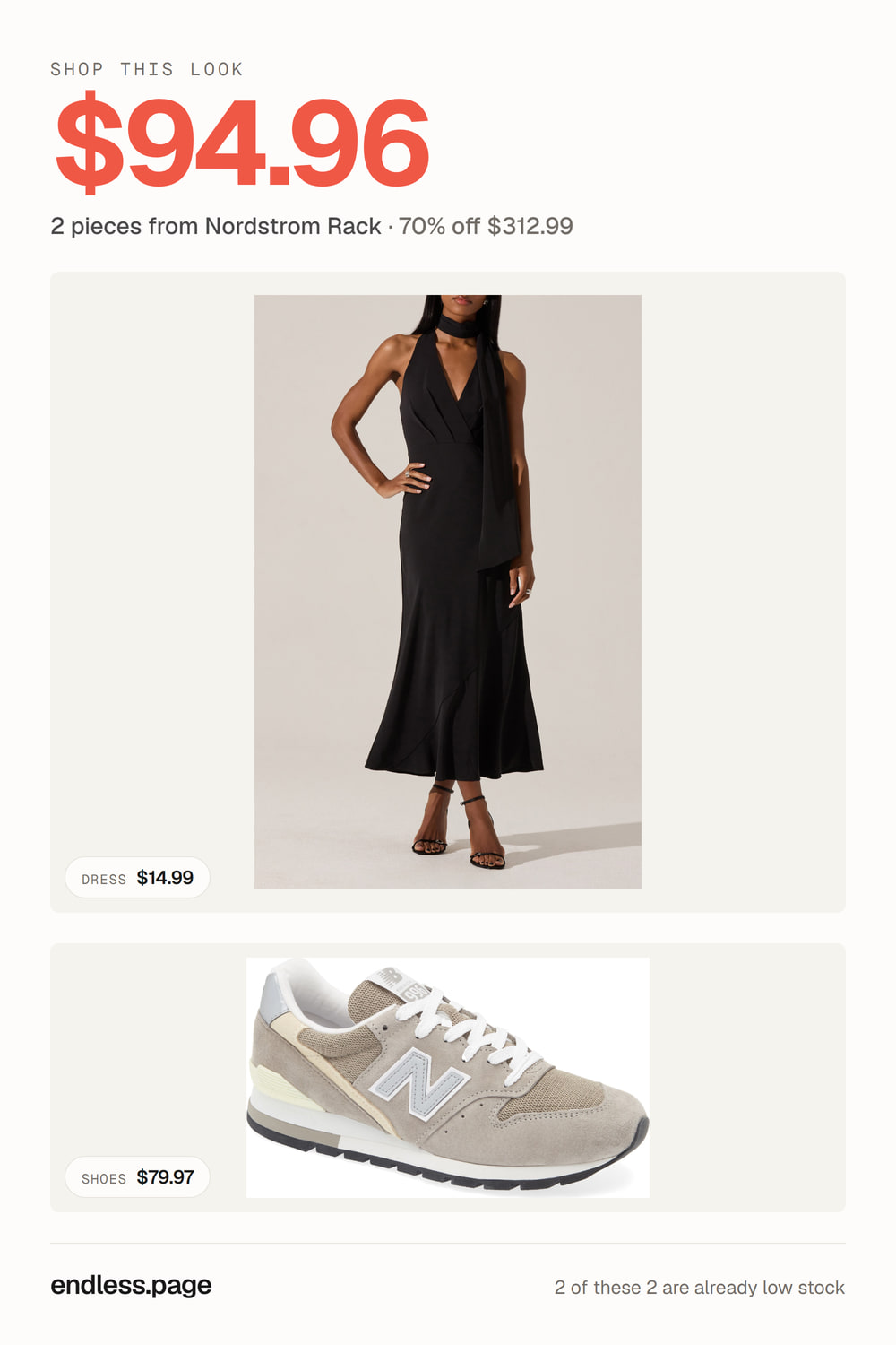 Women's outfit under $100 · 2 pieces from Nordstrom Rack