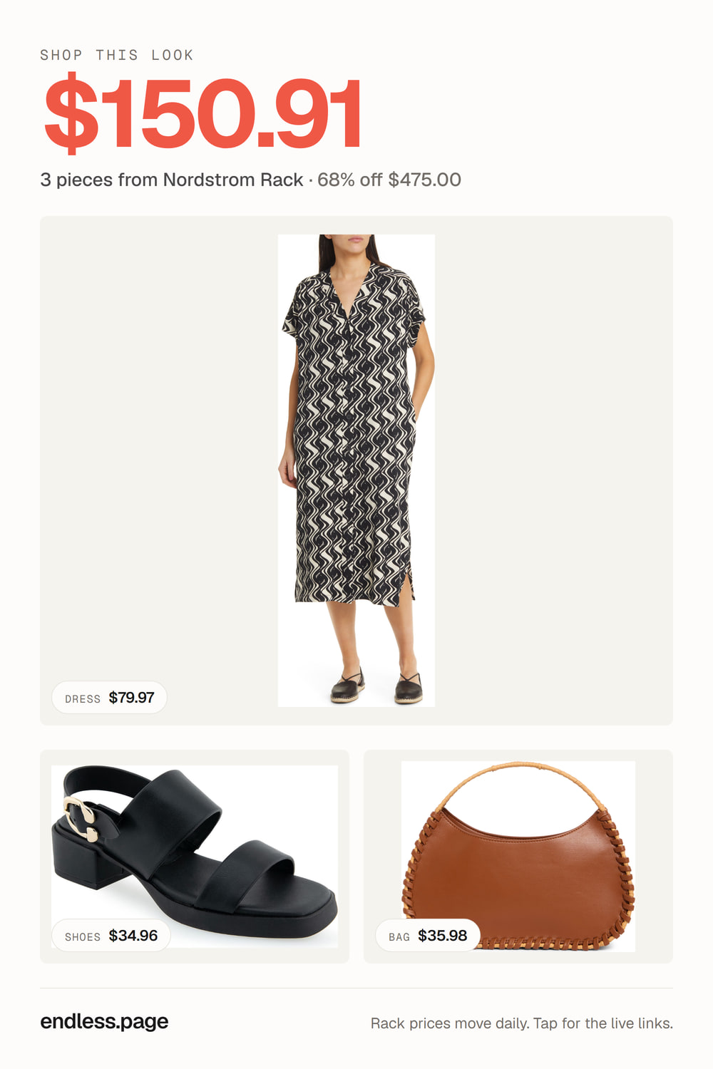 Women's outfit under $200 · 3 pieces from Nordstrom Rack