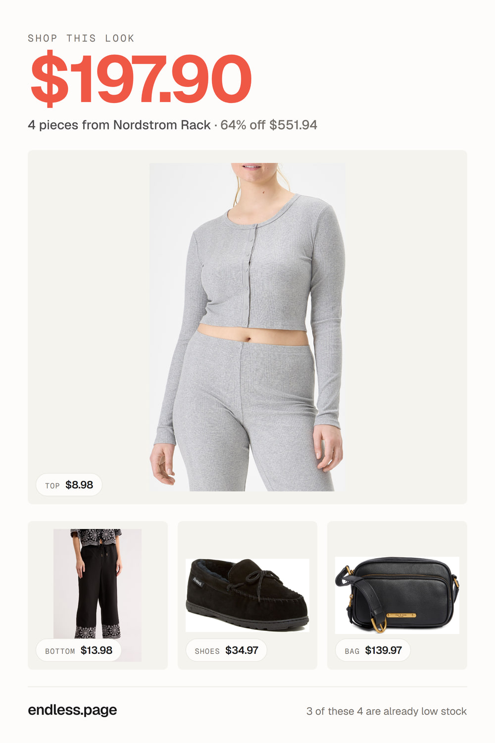 Women's outfit under $200 · 4 pieces from Nordstrom Rack