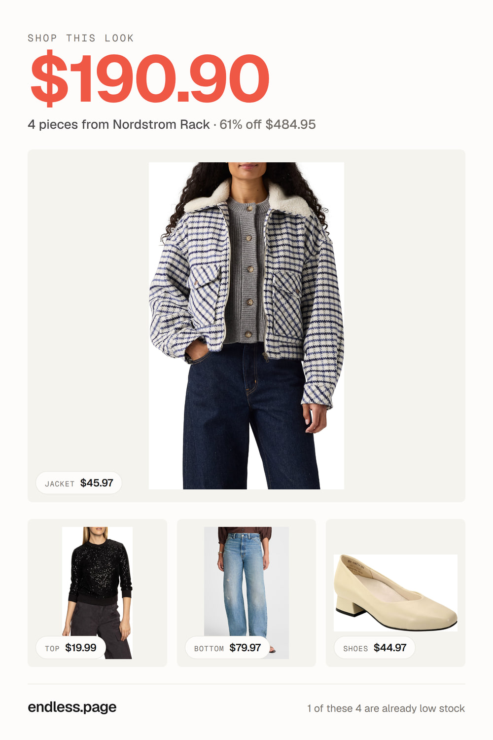Women's outfit under $200 · 4 pieces from Nordstrom Rack